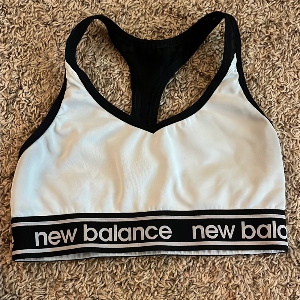 New Balance Monochrome Sports Bra